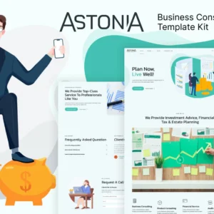 商业咨询 Elementor Template Kit