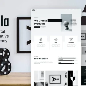 数字创意机构 Elementor Template Kit