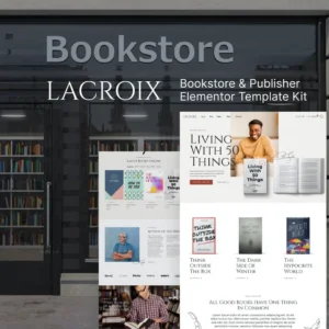 作者和出版商 Elementor Template Kit