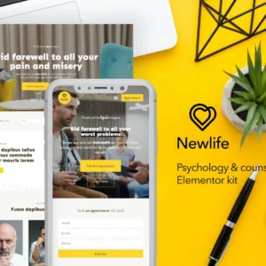 心理学与咨询 Elementor Template Kit