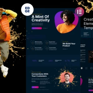 现代创意机构 Elementor Template Kit