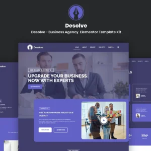 Business Agency Elementor Template Kit