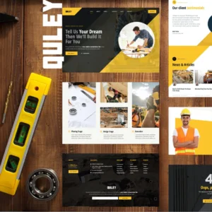 建筑与工程 Elementor Template Kit