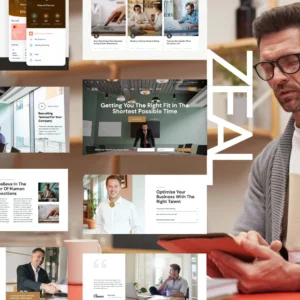 招聘机构和人力资源顾问 Elementor Template Kit