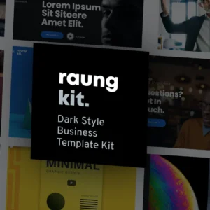 深色风格业务 Template Kit