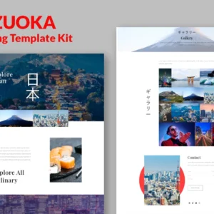 旅游Elementor模板工具包