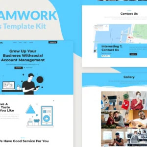 企业管理Elementor模板工具包
