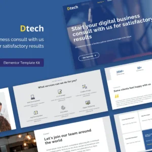 商业服务Elementor模板工具包