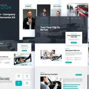 汽车陈列室Elementor模板工具包