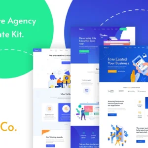 App 登陆启动 Elementor Template Kit