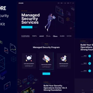 网络安全 Elementor Template Kit
