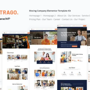 搬家公司  Elementor Template Kit