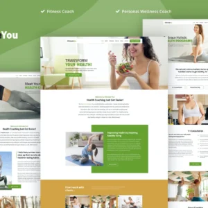 健康教练 Elementor Template Kit