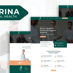 心理健康 Elementor Template Kit