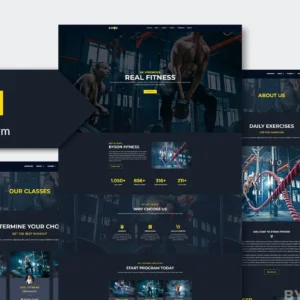 健身和体育 Elementor Template Kit