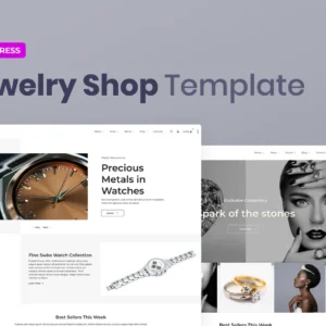 珠宝店 WooCommerce Elementor Template Kit