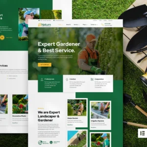 景观与园艺 Elementor Template Kit