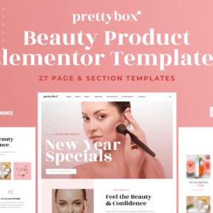 化妆品和美容产品商店 Elementor Template Kit