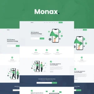 Monax Elementor Template Kit