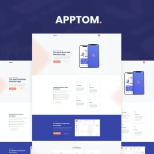 应用和软件展示柜 Elementor Template Kit