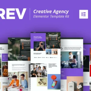 创意机构Elementor模板工具包