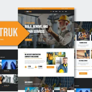 建筑 Elementor Template Kit