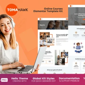 在线课程Elementor模板工具包