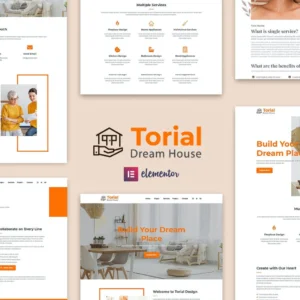 室内设计 Elementor Template Kit