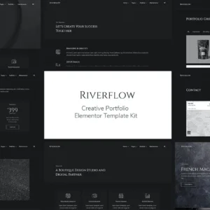 创意作品集 Elementor Template Kit