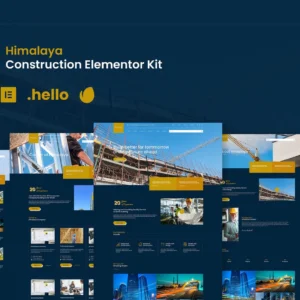 建筑 Elementor Template Kit