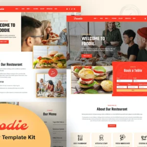 快餐 Elementor Template Kit