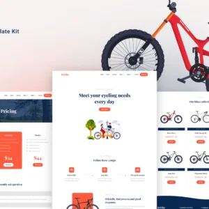 租自行车 Elementor Template Kit