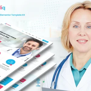 健康和医疗 Elementor Template Kit