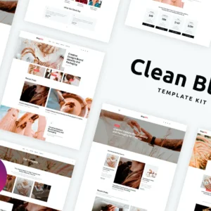 博客和杂志 Elementor Template Kit