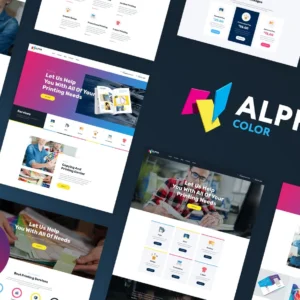 设计和印刷 Elementor Template Kit