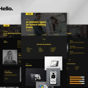 代理和公司 Elementor Template Kit