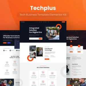 Tech Business Elementor Template Kit